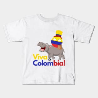 Viva Colombia Countryball Kids T-Shirt